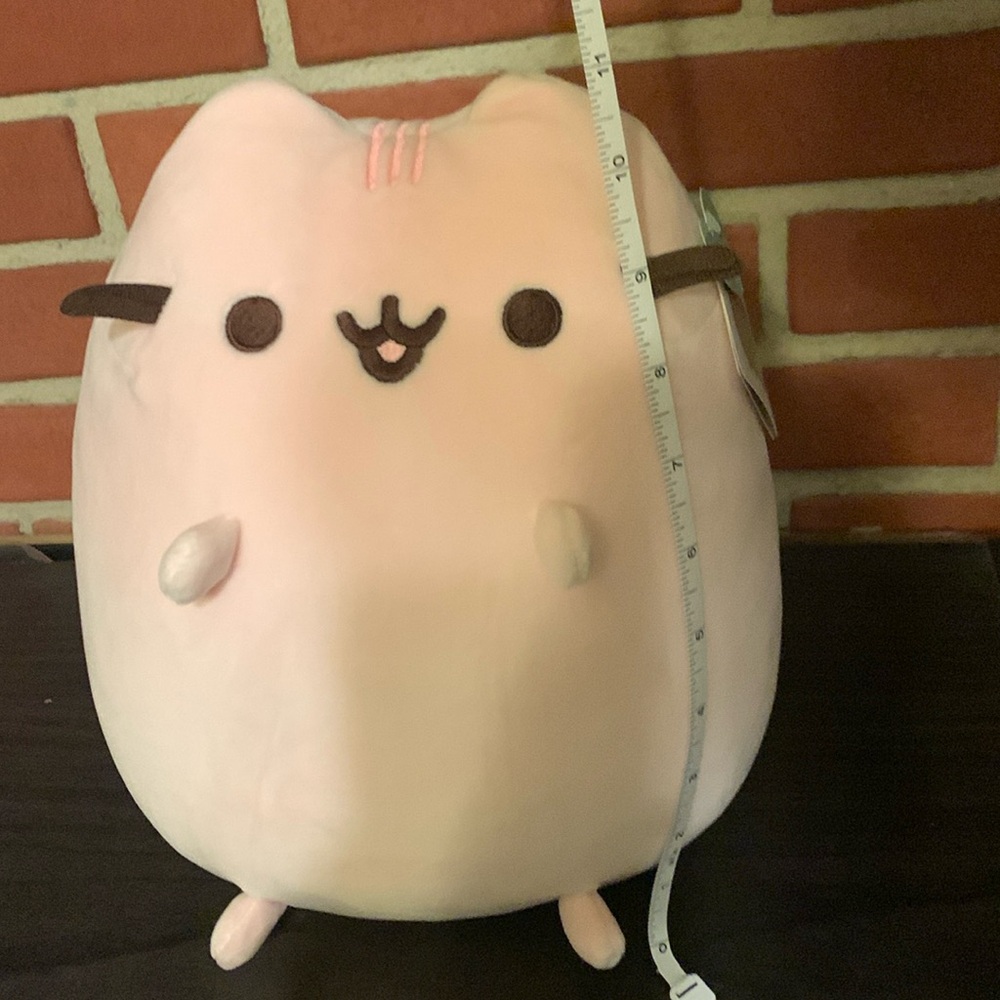 Pusheen pink squisheen plush rare 11” NWT - Picture 5 of 6